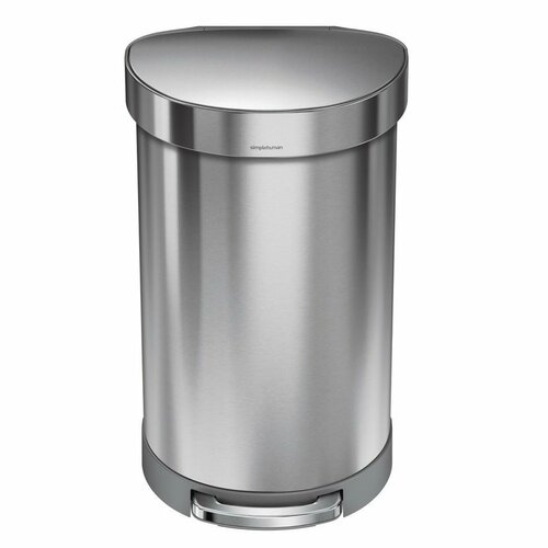 Simplehuman Coș cu pedale 45 L, oțel mat