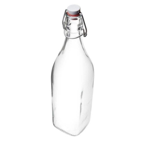 Bormioli Rocco Swing üveg palack csatos kupakkal, 1 l termék 2. képe