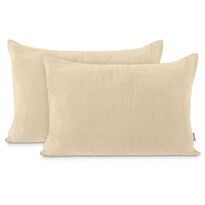 Față de pernă reversibilă AmeliaHome Plashacappucino, 50 x 70 cm, 2 buc. Față de pernă reversibilă AmeliaHome Plashacappucino, 50 x 70 cm, 2 buc.