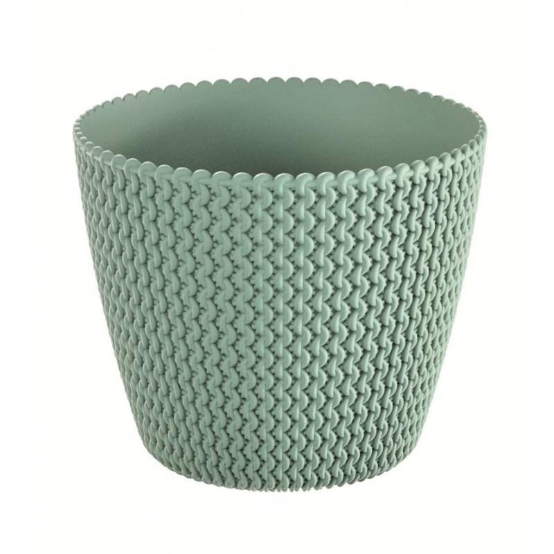 Prosperplast Obal na kvetináč Splofy šalviová, pr. 13 cm