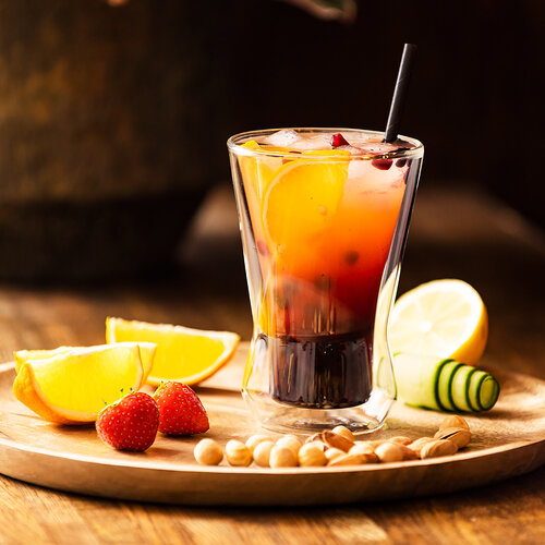 4Home termo steklenica Long drink Hot&amp;Cool 280ml, 2 kos