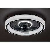 Rabalux 71009 stropný ventilátor s LED svetlom Horacio, čierna