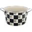 Orion Emaliowany garnek Szachownica Lem, 4 l,średnica 22 cm