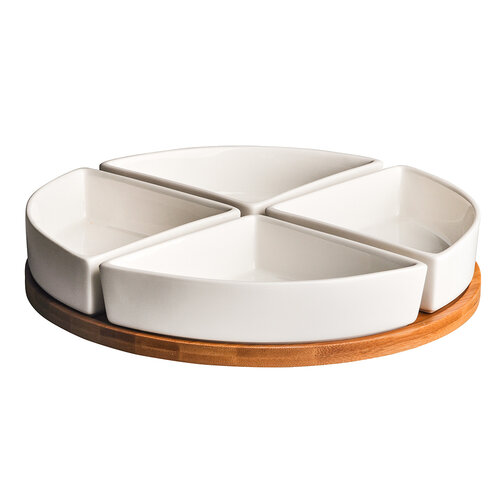 Altom Servierschalen Regular Bamboo, 25,5 cm