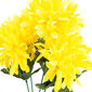 Buchet flori artificiale Crizantemă, înălțime 33 cm