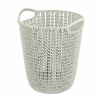 Curver Koš za odpadke KNIT, 7 l, bel