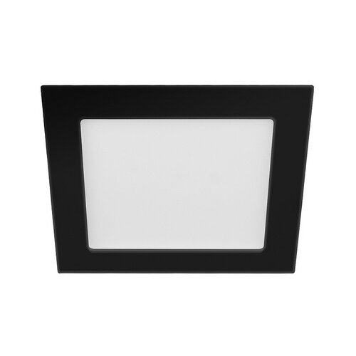 Panlux Podhledové LED svítidlo Downlight CCT Square černá, 12 W, IP44