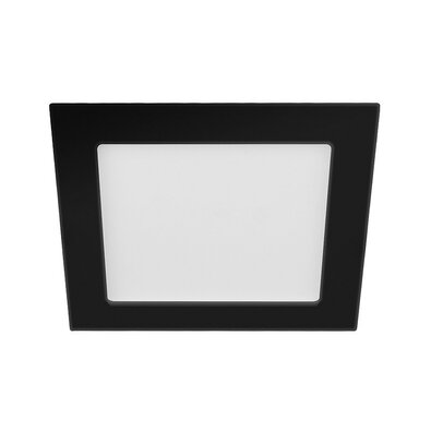 Panlux Podhledové LED svítidlo Downlight CCT Square černá, 12 W, IP44