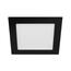 Panlux Podhledové LED svítidlo Downlight CCT Square černá, 12 W, IP44