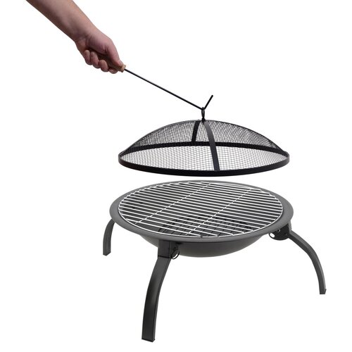 Cattara Ognjišče Vesuv z rešetko za žar, premer 48cm