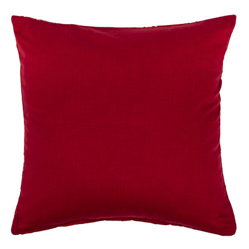 Наволочка на подушку Сніжинка червона, 40 x 40 см