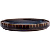 Altom Porcelánový podšálek Reactive Stripes modrá, 14 cm