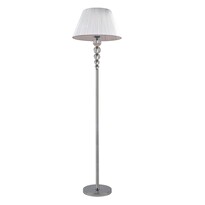 Stojaca lampa Cindy 13, strieborná Stojaca lampa Cindy 13, strieborná