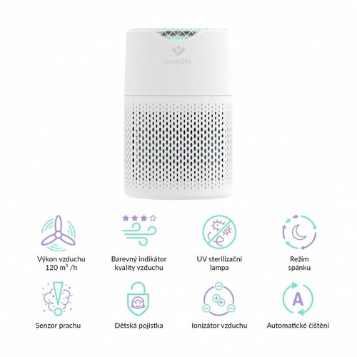TrueLife AIR Purifier P3 WiFi légtisztító