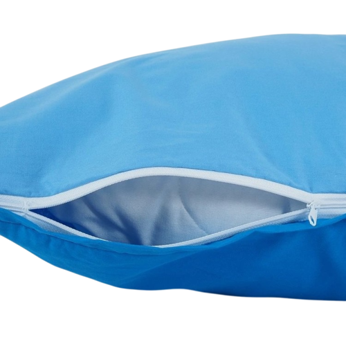 Lenjerie de pat din bumbac B.E.S. Petrovice Doubleface cobalt/albastru, 220 x 200 cm, 2buc70 x 90 cm