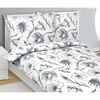 Bellatex Flanelové posteľné prádlo Hibiscus, 140 x