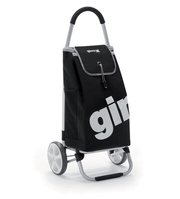 Gimi Galaxy nákupná taška na kolieskach, čierna