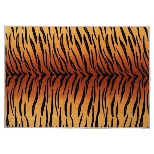 Bellatex Decke Korall micro  Einzelbett Tiger, 150 x 200 cm