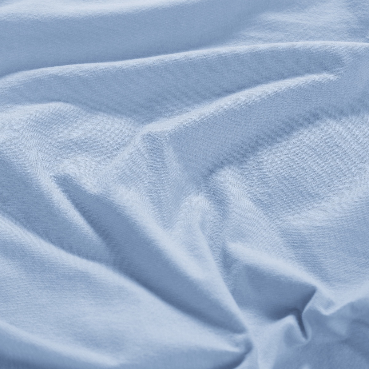 Cearșaf de pat 4Home jersey Lycra albastru, 90 x 200 cm