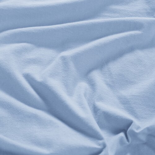 Cearșaf de pat 4Home jersey Lycra albastru, 90 x 200 cm