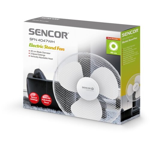 Sencor SFN 4047WH stojanový ventilátor, bílá