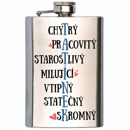 Bohemia Gifts Plaketa za alkohol - Za očeta, 200ml