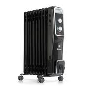 G21 Olejový radiátor Bromo, 9 žeber, 2000 W, černá