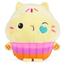 Gábinin Varázslatos Ház Macska Muffin 25 cm,sárga, plüss