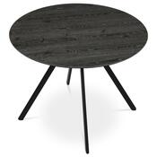 Kulatý jídelní stůl R5010 GREY, šedý dub