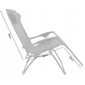Garten-Strand-Relaxsessel Regina Braun, 175 x 52 cm