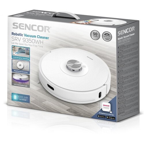 Sencor SRV 9350WH robotický vysavač