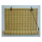 JAVA bambusz roló natúr./csololádé, 120 x 160 cm