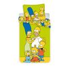 Jerry Fabrics Detské bavlnené obliečky Simpsons , 140 x 200 cm, 70 x 90 cm