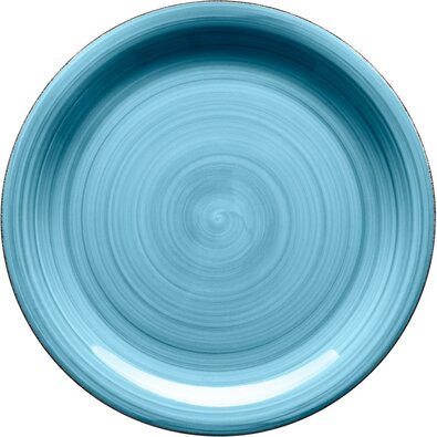 Mäser Keramický plytký tanier Bel Tempo 27 cm, modrá