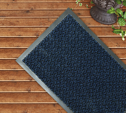 Vonkajšia rohožka, modrá, 80 x 120 cm