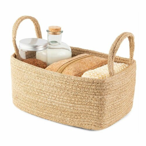 Obrázok Compactor Úložný košík BASKET z prírodnej juty, 24 x 15 x 12 cm