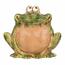 Keramik-Gartendekoration Niedlicher Frosch, 13 x 10 x 12 cm