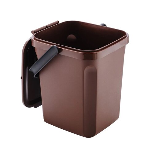Denox Organic Koš za biološke odpadke 10 l, rjava