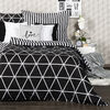 Lenjerie de pat din bumbac 4Home Galaxy, negru