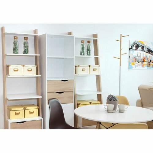 Knižnica OSLO 75382, biela