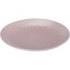 Керамічна мілка тарілка Seaа, 27 см , рожева
