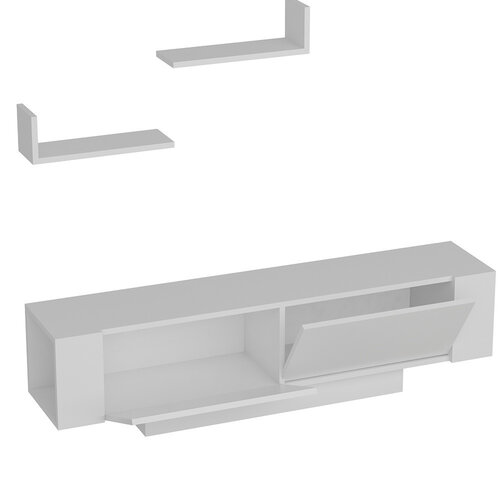 TV-Lowboard Ekol White