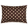 4Home Prevleka za blazino Puntík Čokoláda, 50 x 70cm