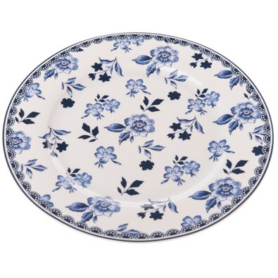 Porcelanový krožnik Floral, 19,5 cm