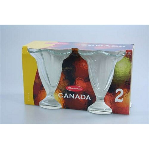 Pasabahce Set de 2 cupe de îngheţată Canada
