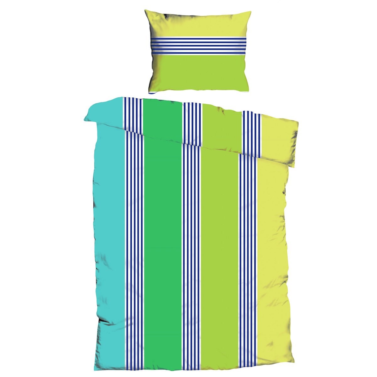 Jahu Krepové obliečky Bruno Azuro, 140 x 200 cm, 70 x 90 cm