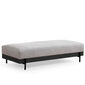 Taburet Eti Black Pouffe Grey