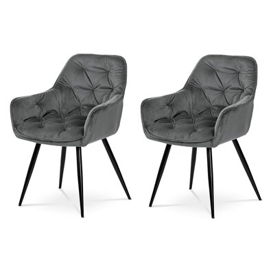 Esszimmerstuhl-Set DCH-421 GREY4, 2 Stück