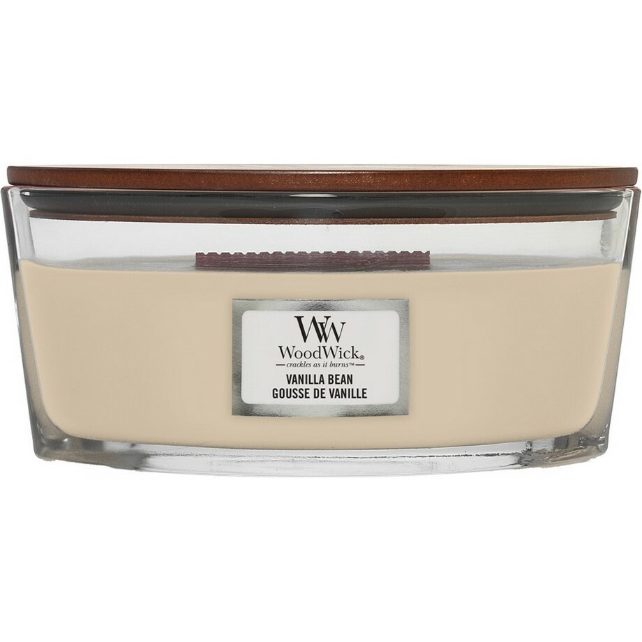 Vonná sviečka WoodWick Vanilla Bean, 453 g