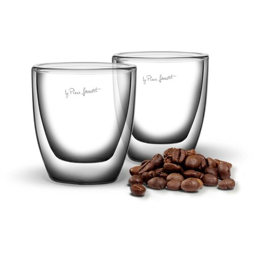 Lamart LT9009 komplet kozarcev Espresso Vaso, 80ml, 2 kosa